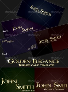 Tru-Gold Elegance Business Card Templates